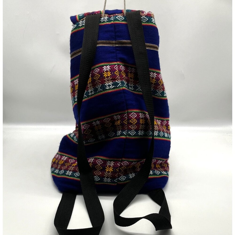 Unbranded Multicolor Winter Drawstring Backpack B… - image 2